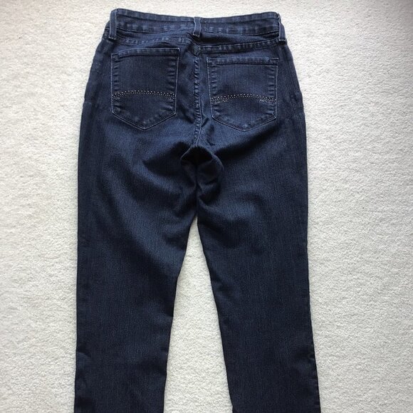 NYDJ BLUE JEANS  SKINNY SIZE 4 - Picture 3 of 6